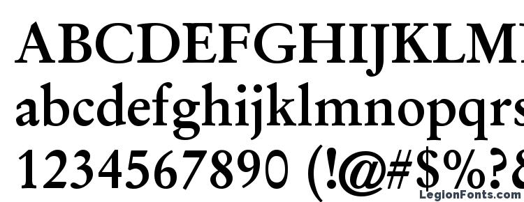 глифы шрифта Garamond Halbfett, символы шрифта Garamond Halbfett, символьная карта шрифта Garamond Halbfett, предварительный просмотр шрифта Garamond Halbfett, алфавит шрифта Garamond Halbfett, шрифт Garamond Halbfett