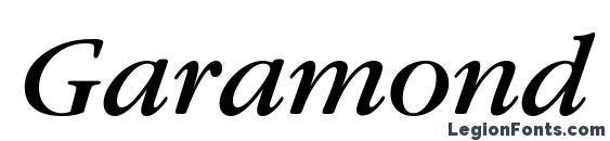 Garamond ITC Book Italic BT Font