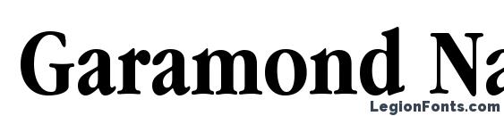 Garamond Narrow Bold Font