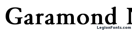 Шрифт Garamond Normal Bold