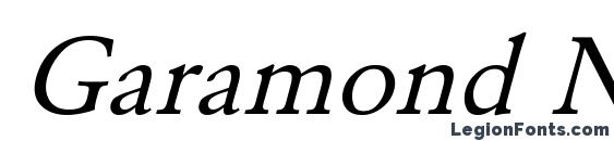 Garamond Normal Italic Font