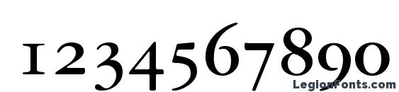 Garamond Reprise OldStyle SSi Bold Small Caps Font, Number Fonts