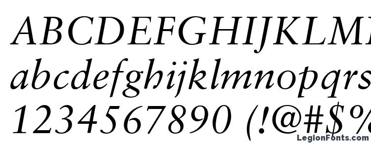 glyphs Garamond Retrospective SSi Italic font, сharacters Garamond Retrospective SSi Italic font, symbols Garamond Retrospective SSi Italic font, character map Garamond Retrospective SSi Italic font, preview Garamond Retrospective SSi Italic font, abc Garamond Retrospective SSi Italic font, Garamond Retrospective SSi Italic font