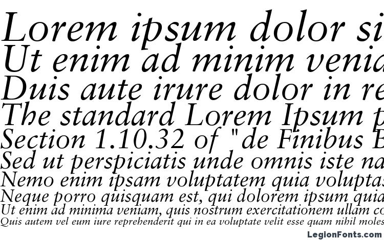 specimens Garamond Retrospective SSi Italic font, sample Garamond Retrospective SSi Italic font, an example of writing Garamond Retrospective SSi Italic font, review Garamond Retrospective SSi Italic font, preview Garamond Retrospective SSi Italic font, Garamond Retrospective SSi Italic font