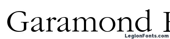Garamond Roman Light Font