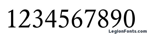 Garamond Roman Font, Number Fonts
