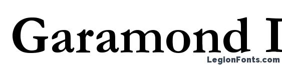 шрифт Garamond Полужирный, бесплатный шрифт Garamond Полужирный, предварительный просмотр шрифта Garamond Полужирный