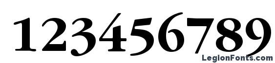 Garamond2 Cyrillic Bold Font, Number Fonts