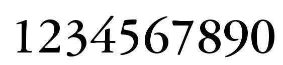 Garamond3LTStd Bold Font, Number Fonts