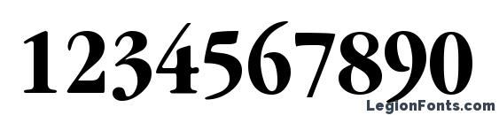 Garamondblackcondssk bold Font, Number Fonts