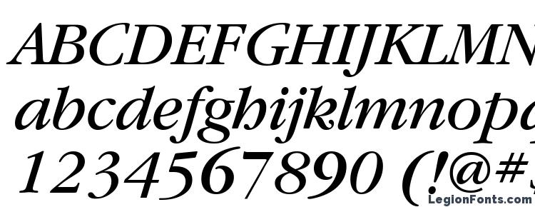 glyphs GaramondBookATT Italic font, сharacters GaramondBookATT Italic font, symbols GaramondBookATT Italic font, character map GaramondBookATT Italic font, preview GaramondBookATT Italic font, abc GaramondBookATT Italic font, GaramondBookATT Italic font
