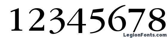 GaramondBookETT Font, Number Fonts