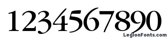 Garamondbookssk regular Font, Number Fonts