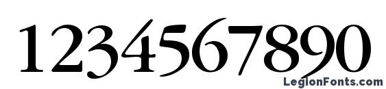 Garamondbookssk Font, Number Fonts