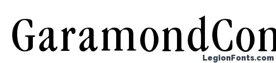 GaramondCond Normal Font