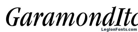 GaramondItcTEECon Italic Font