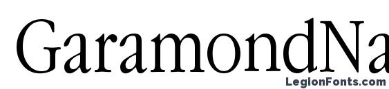 GaramondNarrowCTT font, free GaramondNarrowCTT font, preview GaramondNarrowCTT font