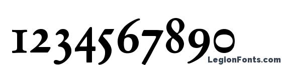 GaramondNo2SCTMed Font, Number Fonts