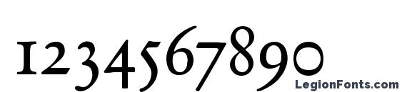 GaramondNo2SCTReg Font, Number Fonts