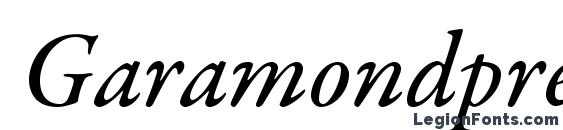 Garamondpremrpro medit font, free Garamondpremrpro medit font, preview Garamondpremrpro medit font