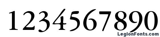 Garamondreprisessk bold Font, Number Fonts