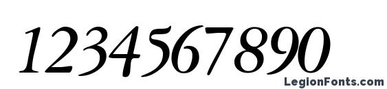 Garamondreprisessk bolditalic Font, Number Fonts