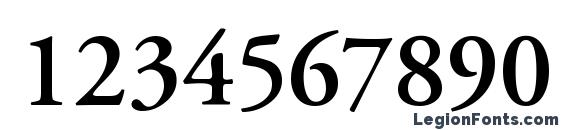 Garamondssk semibold Font, Number Fonts