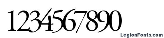 Garamondtitlingcapsssk regular Font, Number Fonts
