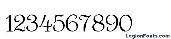Garcon Font, Number Fonts