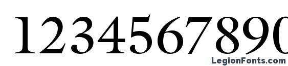 Gareth Regular Font, Number Fonts