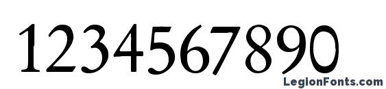 Garfeld Original Font, Number Fonts