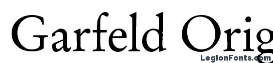 Garfeld Original Font