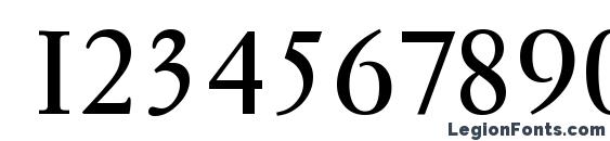 GarfeldSerial Font, Number Fonts