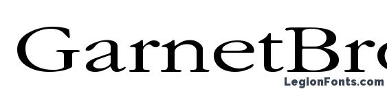 GarnetBroad Regular font, free GarnetBroad Regular font, preview GarnetBroad Regular font
