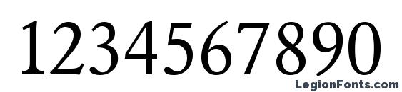 GarondCapsDB Normal Font, Number Fonts