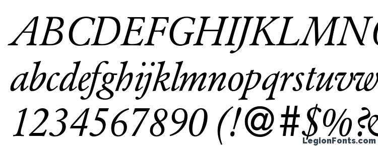 glyphs GarondDB Italic font, сharacters GarondDB Italic font, symbols GarondDB Italic font, character map GarondDB Italic font, preview GarondDB Italic font, abc GarondDB Italic font, GarondDB Italic font