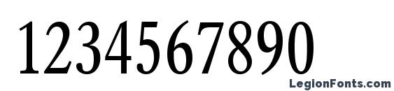 GarondSmallDB Normal Font, Number Fonts