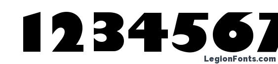Garrison Kayo Font, Number Fonts