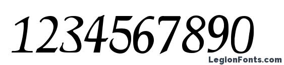 Garrison Font, Number Fonts