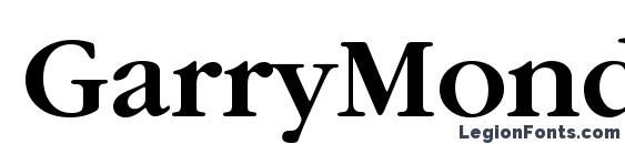 шрифт GarryMondrian5 SBldSH, бесплатный шрифт GarryMondrian5 SBldSH, предварительный просмотр шрифта GarryMondrian5 SBldSH