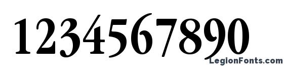 GarryMondrianCond5 SBldSH Font, Number Fonts