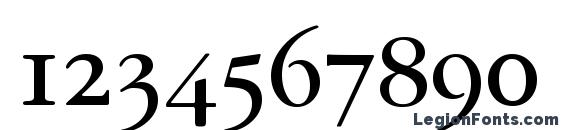 GarryMondrianExpt4 BookSH Font, Number Fonts