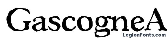 Шрифт GascogneAntique Medium Regular