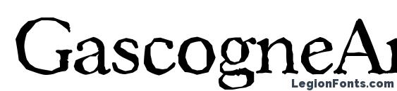 GascogneAntique Regular font, free GascogneAntique Regular font, preview GascogneAntique Regular font