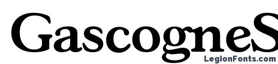 GascogneSerial Bold font, free GascogneSerial Bold font, preview GascogneSerial Bold font