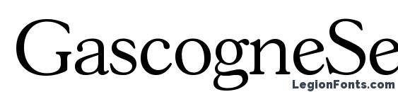 GascogneSerial Light Regular Font