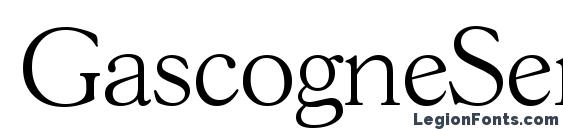 GascogneSerial Xlight Regular Font