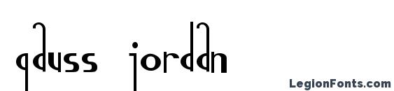 шрифт Gauss jordan, бесплатный шрифт Gauss jordan, предварительный просмотр шрифта Gauss jordan