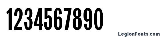 Gazeta Sans Serif Plain Font, Number Fonts