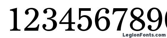 Gazette LT Roman Font, Number Fonts